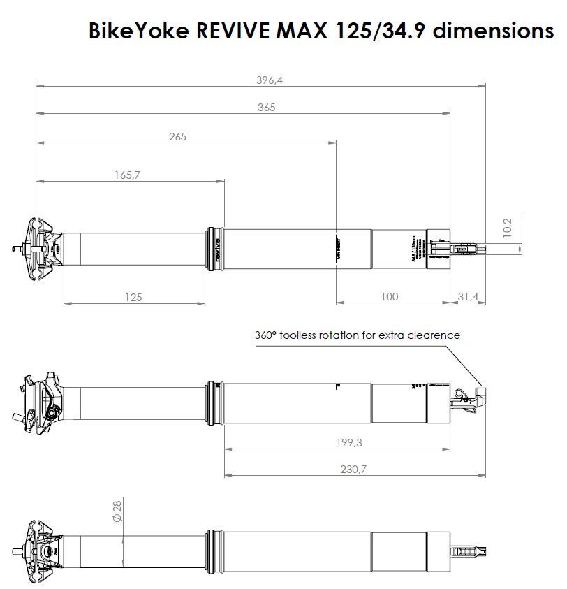bike yoke revive 125