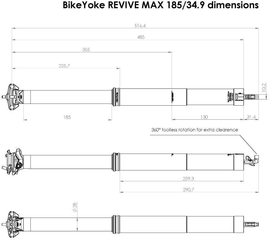 bike yoke revive dropper